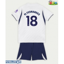 Tottenham Hotspur Mateus Fernandes #18 Hjemmedraktsett Barn 2026-27 Kortermet (+ Korte bukser)